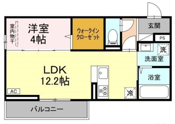 （仮）西長瀬ＰＪの物件間取画像